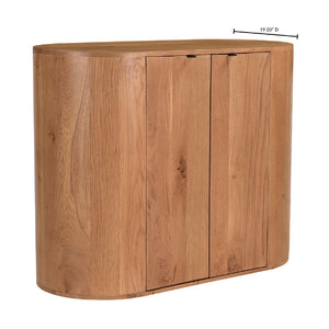 Modern European furniture - Natural Oak Cabinet - www.oroa.com