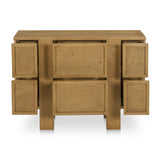 Modern European furniture - Oak 6-Drawer Nightstand - www.oroa.com