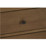 Modern European furniture - 2-Drawer Solid Oak Nightstand - www.oroa.com