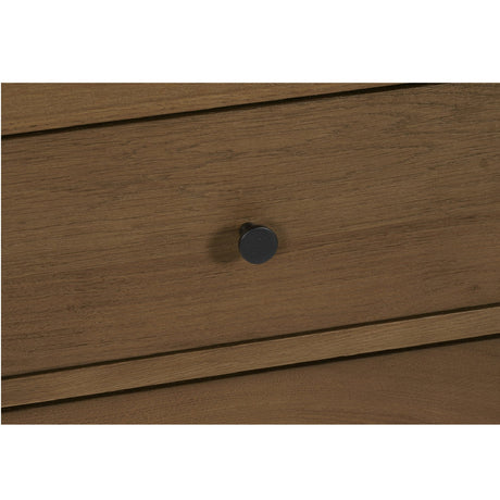 Modern European furniture - 2-Drawer Solid Oak Nightstand - www.oroa.com