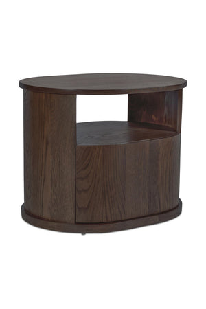 Oak 1-Drawer Nightstand | Novi Living Tommy