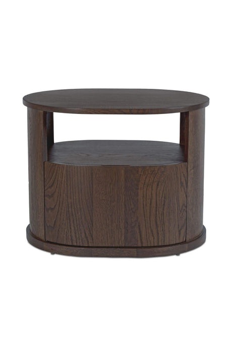 Modern European furniture - Oak 1-Drawer Nightstand - www.oroa.com