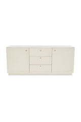 Modern European furniture - Marble Top Wooden Sideboard - www.oroa.com