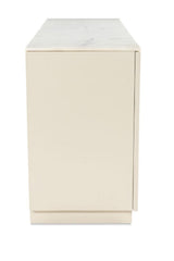 Modern European furniture - Marble Top Wooden Sideboard - www.oroa.com