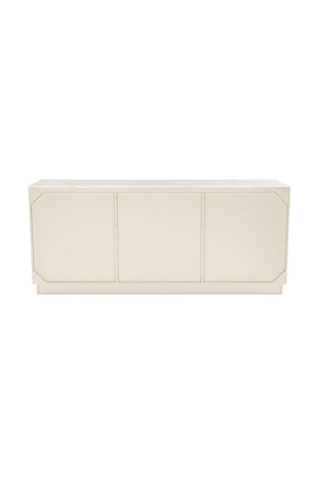Modern European furniture - Marble Top Wooden Sideboard - www.oroa.com