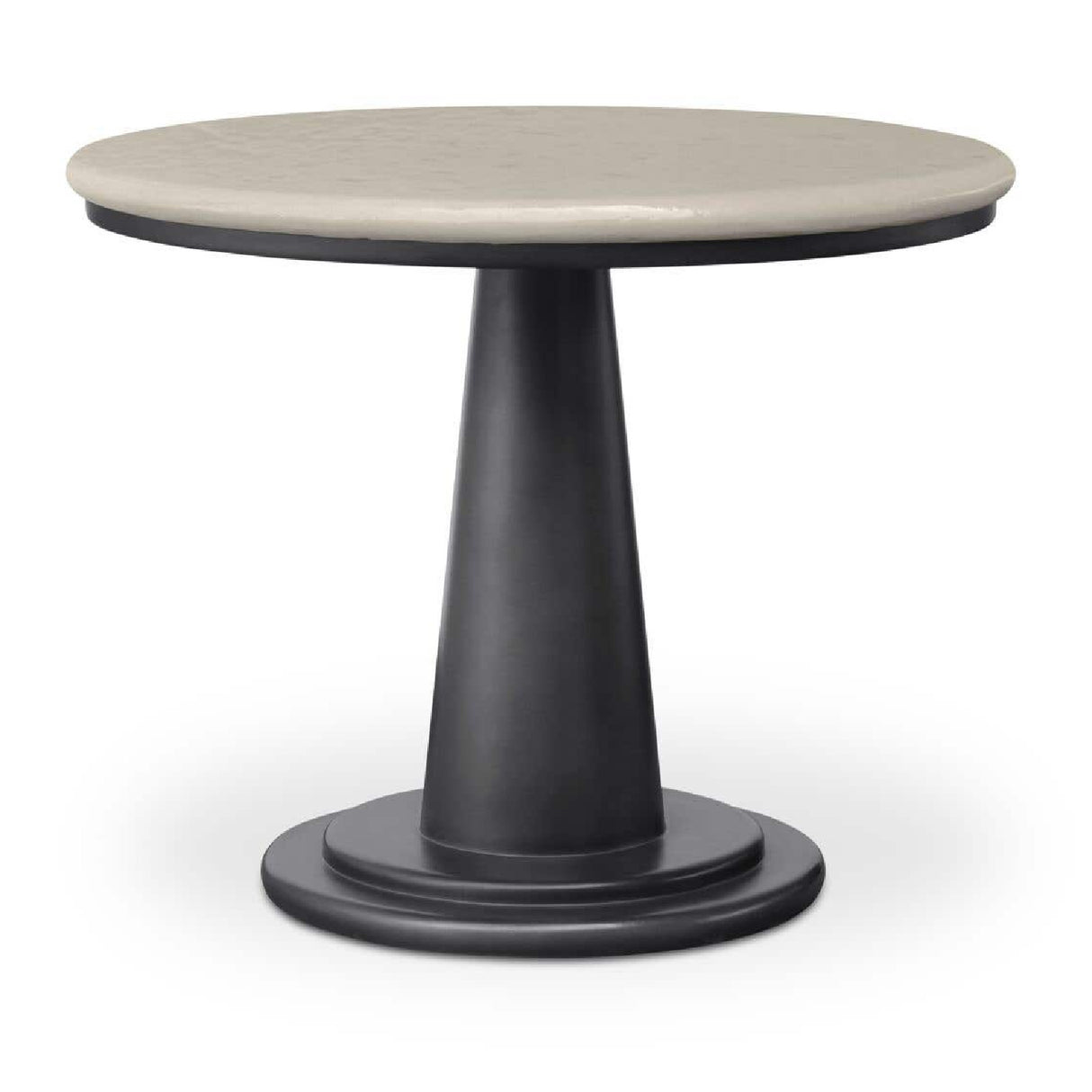 Round Concrete Outdoor Coffee Table | Novi Living Esme | Oroa.com