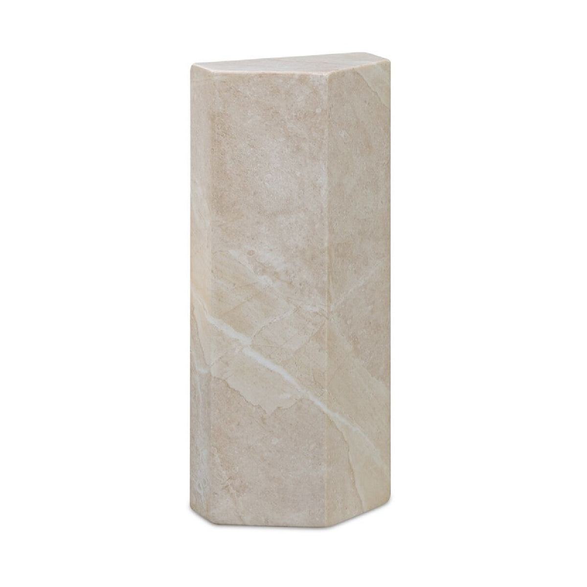 Concrete 5-Sided Outdoor Side Table | Novi Living Nix