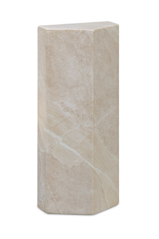 Concrete 5-Sided Outdoor Side Table | Novi Living Nix | Oroa.com