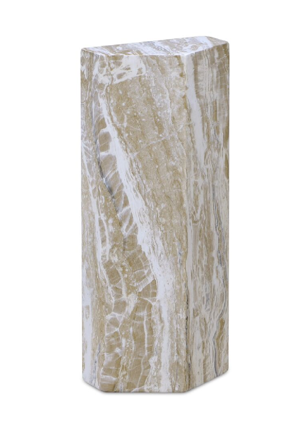 Concrete 5-Sided Outdoor Side Table | Novi Living Nix | Oroa.com