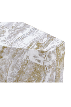 Concrete 5-Sided Outdoor Side Table | Novi Living Nix | Oroa.com