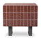 Modern European furniture - Glazed Concrete Outdoor Side Table - www.oroa.com