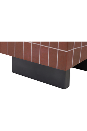 Glazed Concrete Outdoor Side Table | Novi Living Farren | Oroa.com