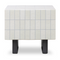 Modern European furniture - Glazed Concrete Outdoor Side Table - www.oroa.com
