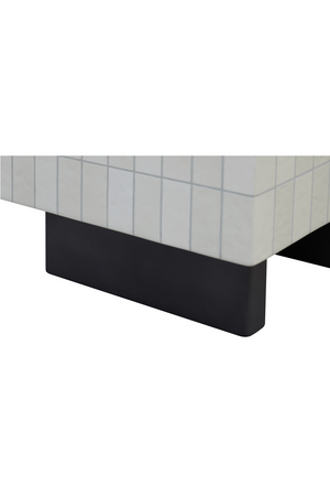 Glazed Concrete Outdoor Side Table | Novi Living Farren | Oroa.com
