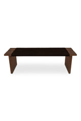 Modern European furniture - Brown Hyacinth Outdoor Bench - www.oroa.com