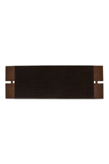Modern European furniture - Brown Hyacinth Outdoor Bench - www.oroa.com