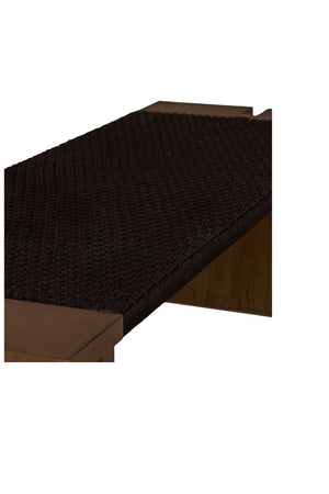 Brown Hyacinth Outdoor Bench | Novi Living Merritt