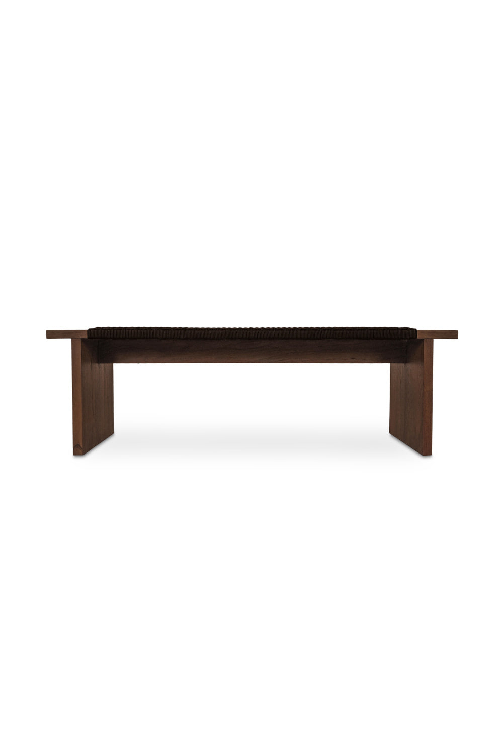 Brown Hyacinth Outdoor Bench | Novi Living Merritt