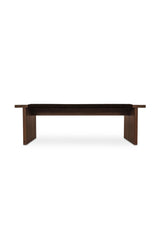 Modern European furniture - Brown Hyacinth Outdoor Bench - www.oroa.com