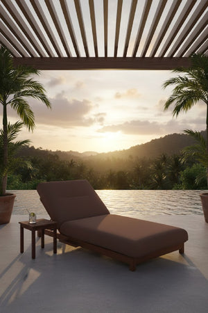 Adjustable Outdoor Lounge Chair | Novi Living Enzo | Oroa.com