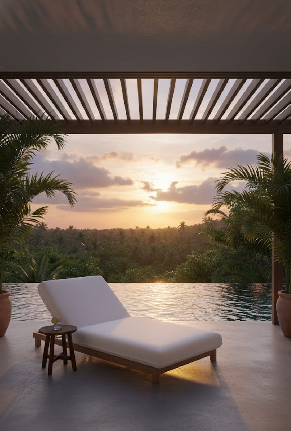 Adjustable Outdoor Lounge Chair | Novi Living Enzo | Oroa.com