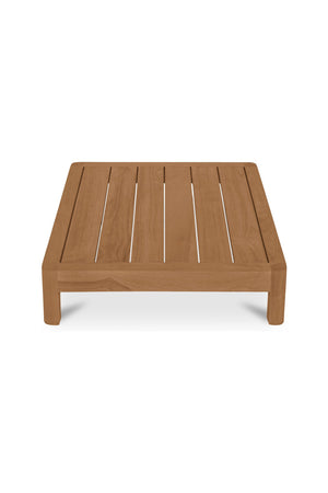 Solid Teak Outdoor Side Table | Novi Living Enzo