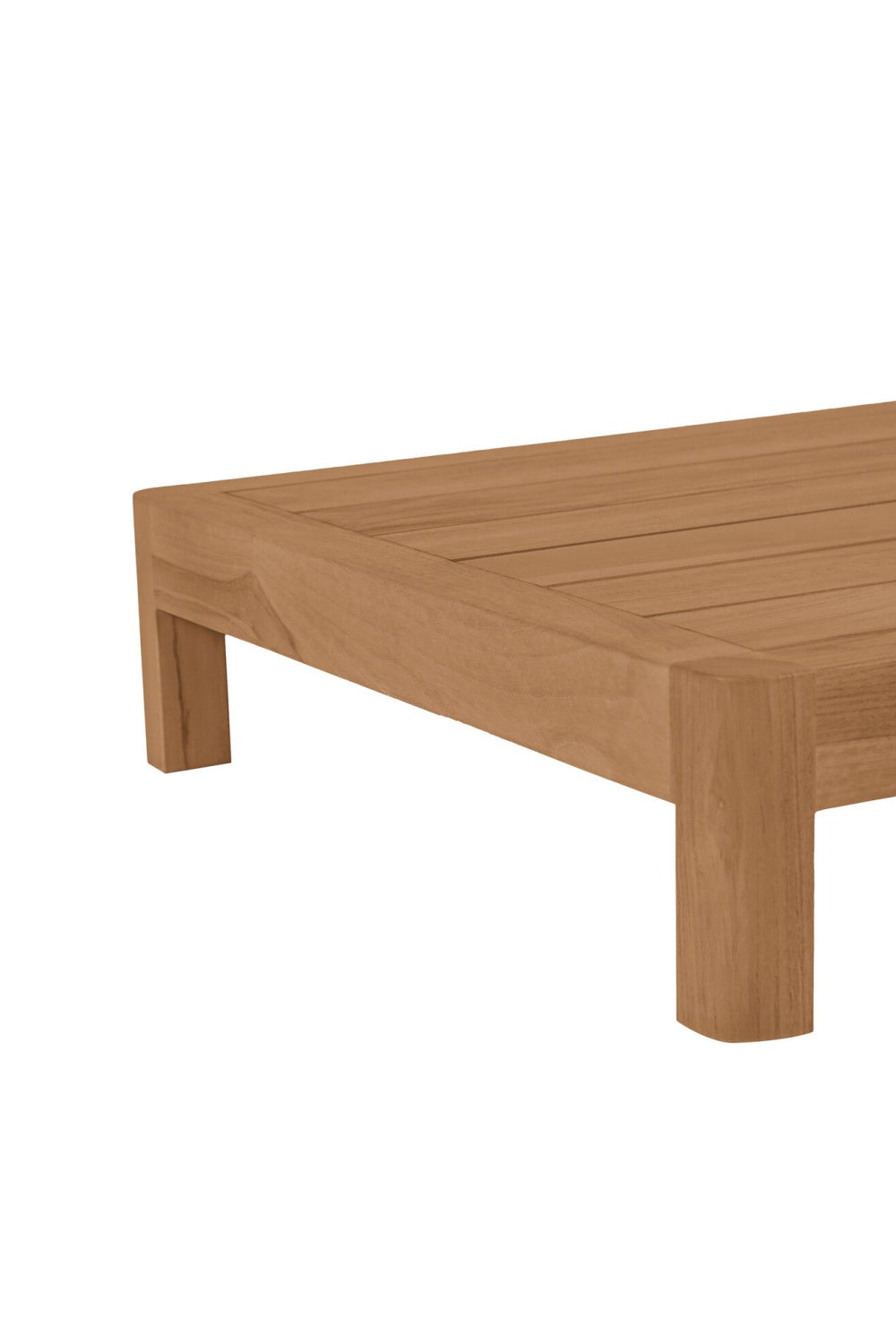 Solid Teak Outdoor Side Table | Novi Living Enzo