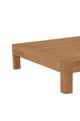 Modern European furniture - Solid Teak Outdoor Side Table - www.oroa.com