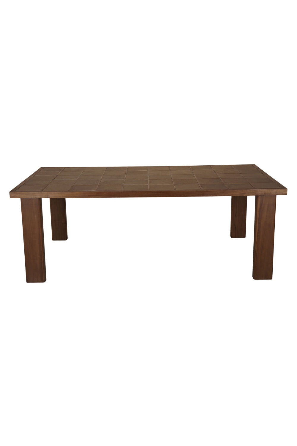 Solid Teak Outdoor Dining Table | Novi Living Marina