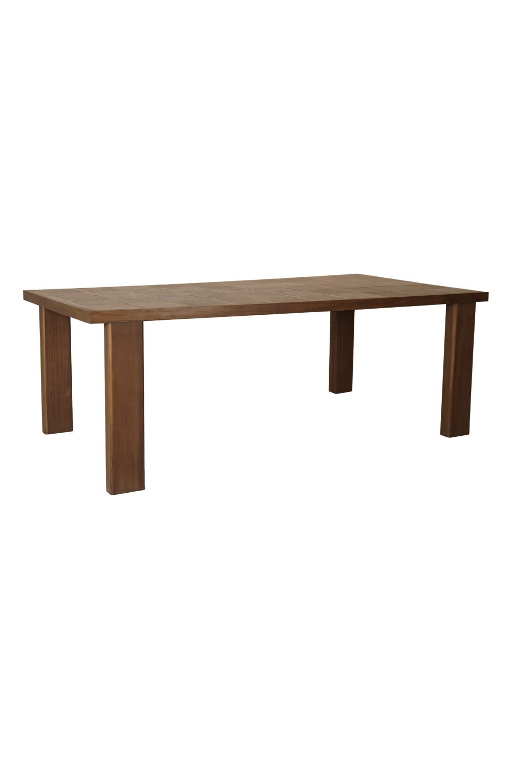 Solid Teak Outdoor Dining Table | Novi Living Marina