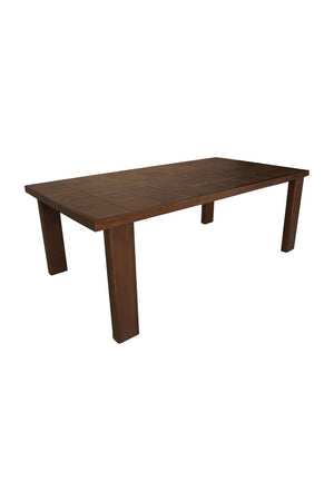 Solid Teak Outdoor Dining Table | Novi Living Marina