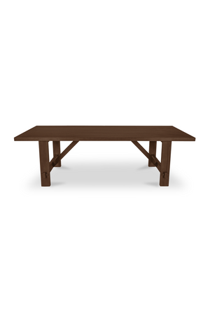 Slatted Teak Outdoor Dining Table | Novi Living Esmond | Oroa.com