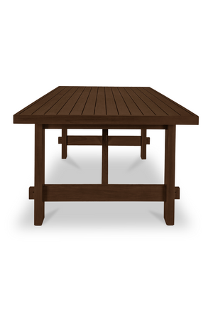 Slatted Teak Outdoor Dining Table | Novi Living Esmond | Oroa.com