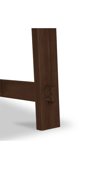 Modern European furniture - Slatted Teak Outdoor Dining Table - www.oroa.com