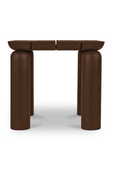 Modern European furniture - Brown Teak Outdoor Side Table - www.oroa.com