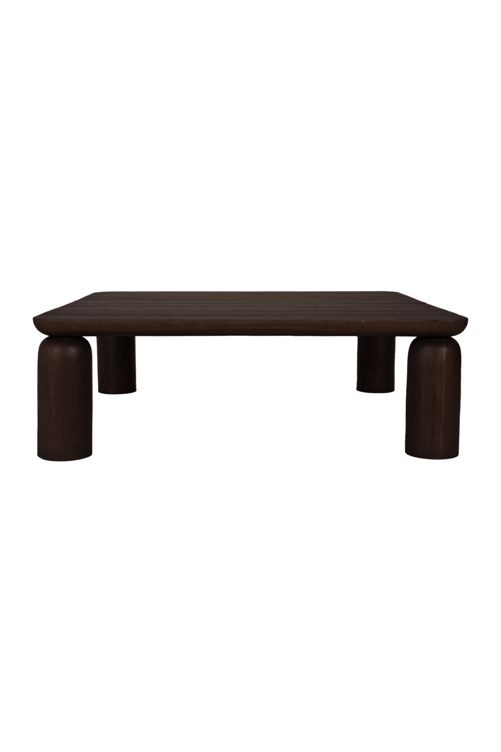 Brown Teak Outdoor Coffee Table | Novi Living Barclay