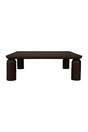 Modern or European furniture - Brown Teak Outdoor Coffee Table - link to oroa.com