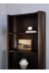 Modern European furniture - Solid Mahogany Bookcase - www.oroa.com