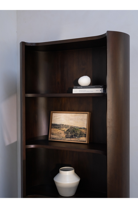 Modern European furniture - Solid Mahogany Bookcase - www.oroa.com