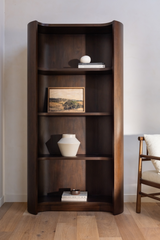 Modern European furniture - Solid Mahogany Bookcase - www.oroa.com