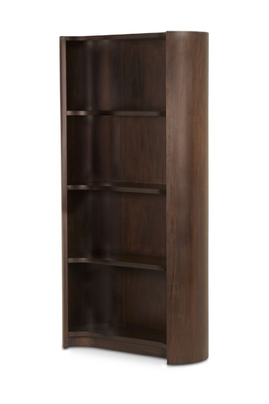 Solid Mahogany Bookcase | Novi Living Nera | Oroa.com