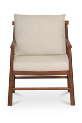 Modern European furniture - Sungkai Wood Framed Accent Chair - www.oroa.com