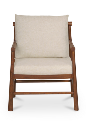 Sungkai Wood Framed Accent Chair | Novi Living Mayne | Oroa.com