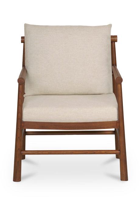 Sungkai Wood Framed Accent Chair | Novi Living Mayne | Oroa.com