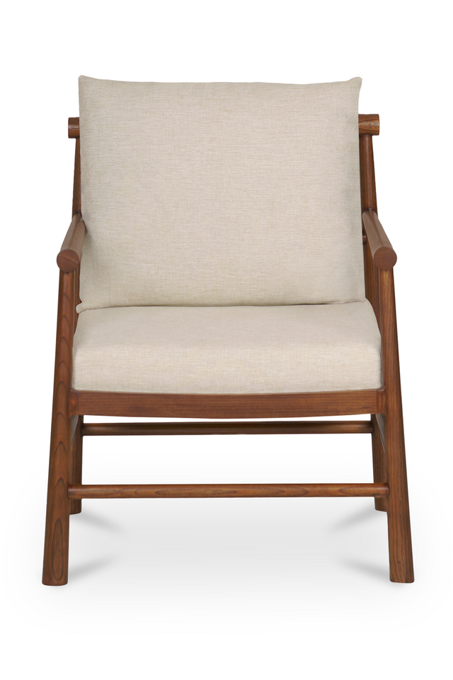 Sungkai Wood Framed Accent Chair | Novi Living Mayne | Oroa.com