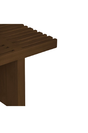 Solid Teak Outdoor Coffee Table | Novi Living Fletcher | Oroa.com
