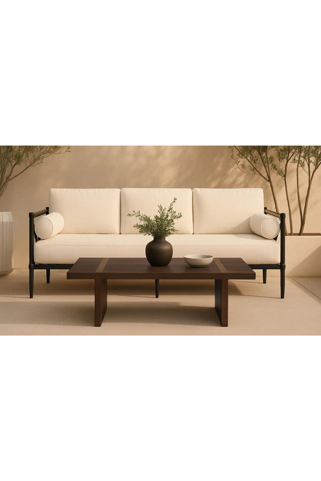 Solid Teak Outdoor Coffee Table | Novi Living Fletcher | Oroa.com