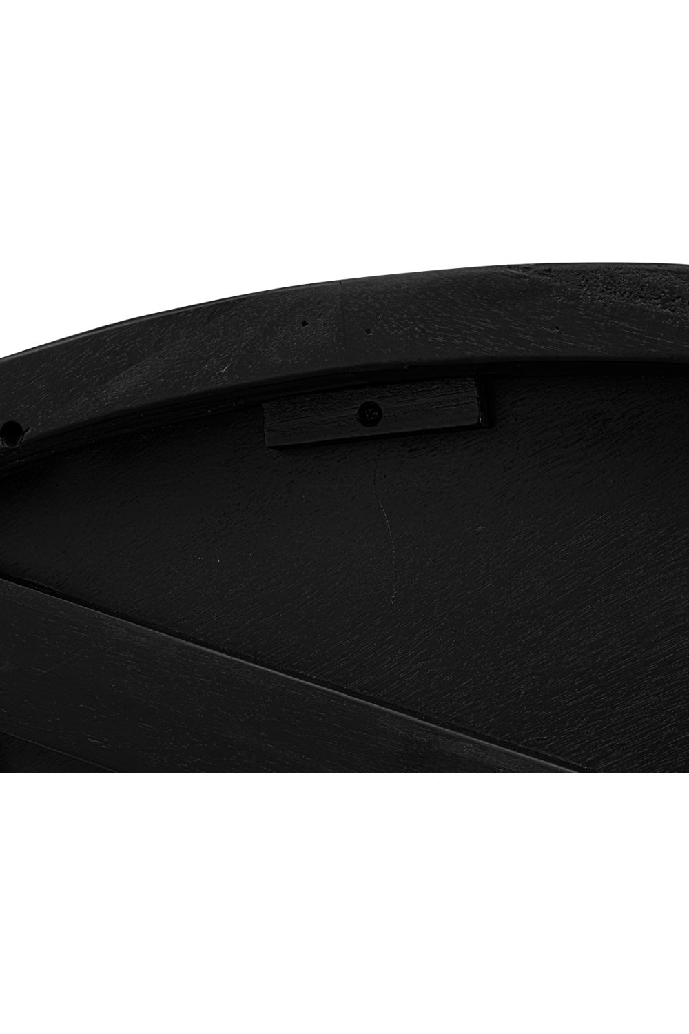 Modern European furniture - Black Acacia Round Dining Table - www.oroa.com