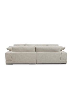 Modern European furniture - Gray Sectional Sofa - www.oroa.com