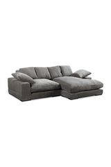 Modern European furniture - Corduroy Sectional Sofa - www.oroa.com